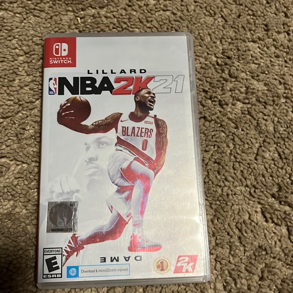 Nintendo nba 2k 2021 great condition